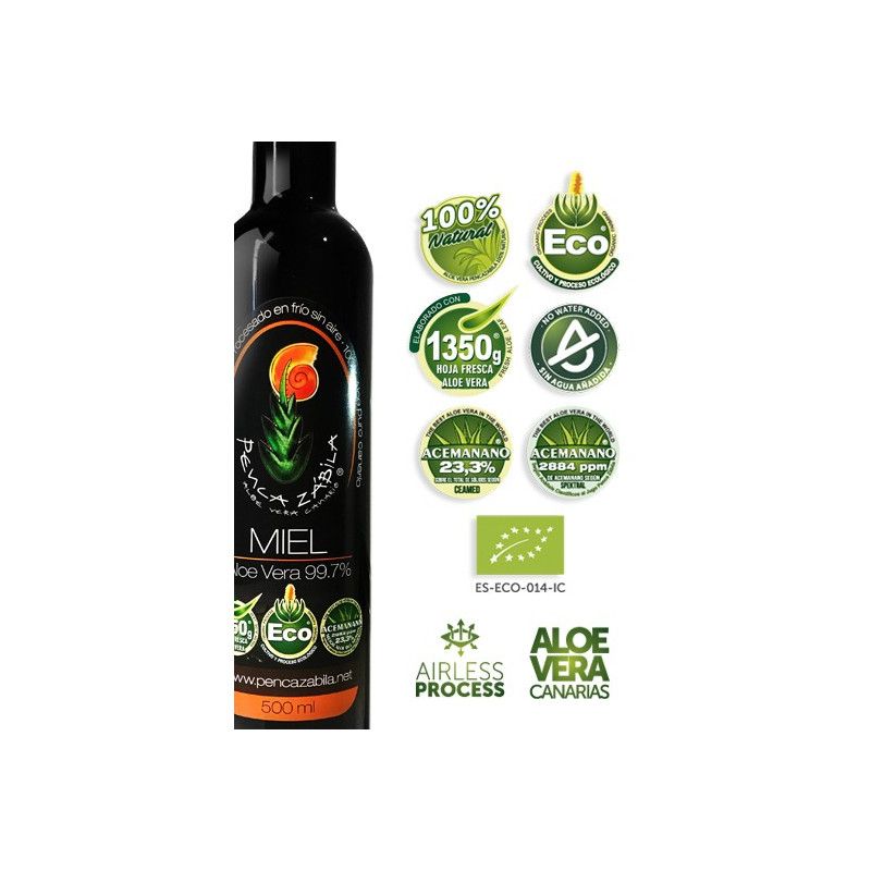 Aloe Vera Palm Honey Penca Zabila - 500 ml - 99,7%