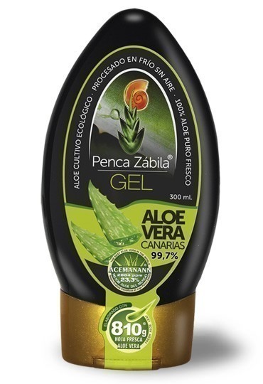 Gel aloe vera canario, Penca Zabila