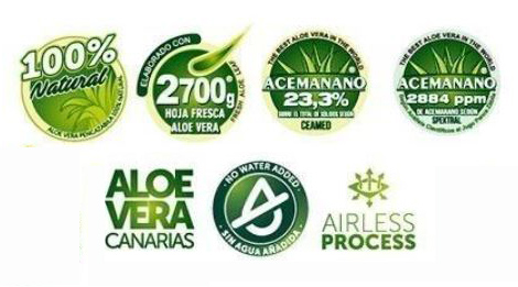 jugo de aloe vera canario